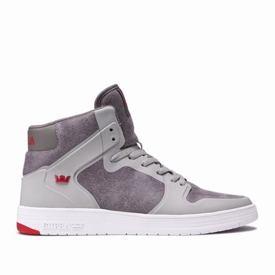 Férfi Supra VAIDER 2.0 Magasszárú Cipő HU168394 Szürke/Piros